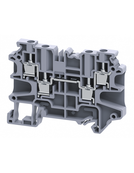 Grey CY4/4 Terminal Block