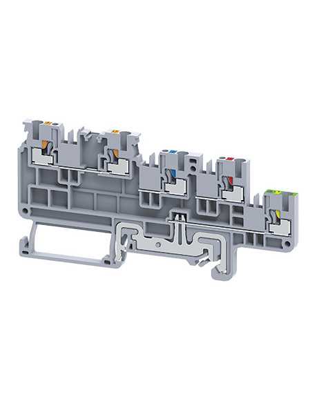 Grey CPSTG1.5/4L-6-60V - Terminal Block