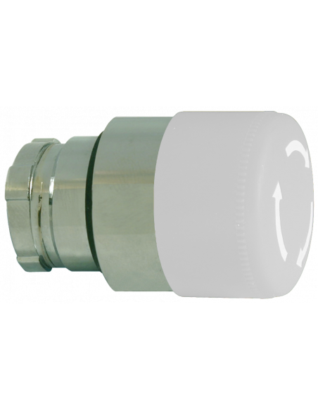 2AMLS1 Mushroom Push-Turn Small - Non-Illuminated Metal Operator