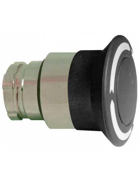 2AML2 Mushroom Push-Turn - Non-Illuminated Metal Operator
