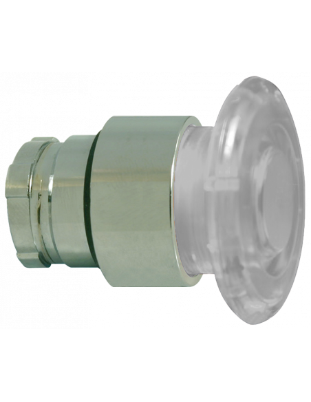 2ALM7LB-230 Mushroom Illuminated Momentary - Illuminated Mushroom Metal Operator