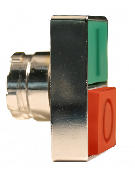 2ATF3-F4-IO Twin Touch Metal Non-Illuminated Operators