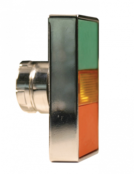 2ATL5LB F3F4-048 Twin Touch Metal LED Illuminated Operators