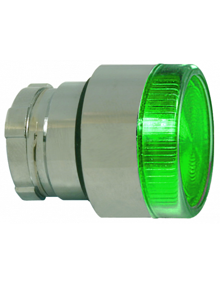 2ALF3LB-230 LED Illuminated Metal Flush Operators