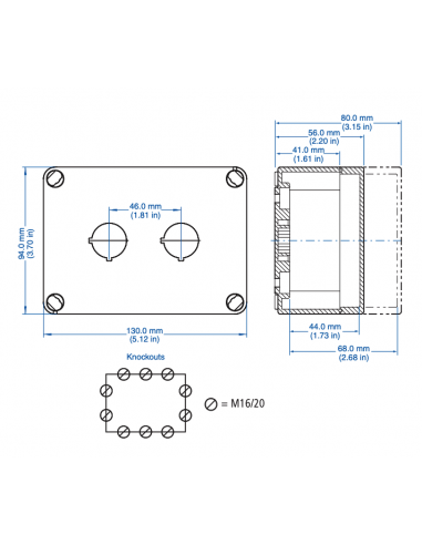 153-902/L Polycarbonate Enclosures