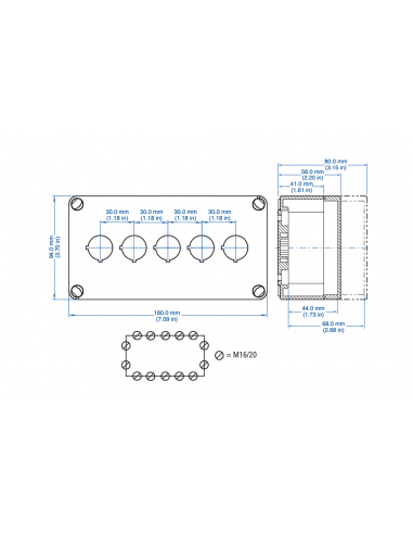 153-905/L Polycarbonate Enclosures