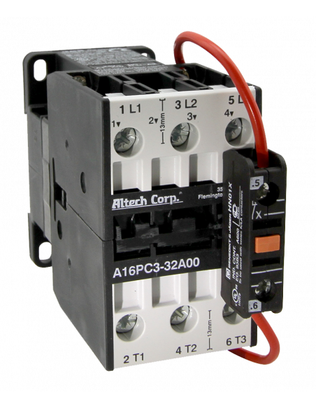 A16PC3-40A00-DC24V PC Series Contactors - 40A Frame (1 Phase, 3 Phase)