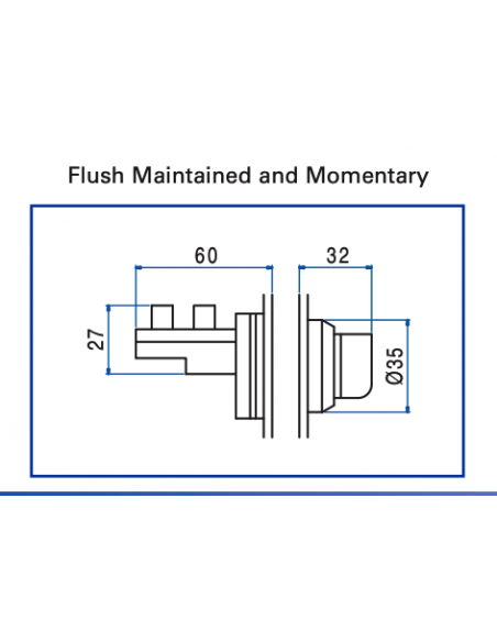 AS2-2PSR Selector Maintained & Momentary