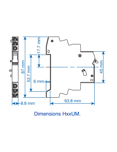H10UM - Auxiliary Contact, Alarm Switch