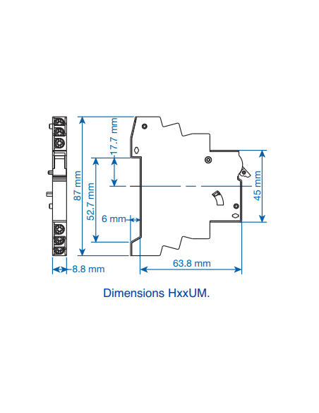 H11UM - Auxiliary Contact, Alarm Switch