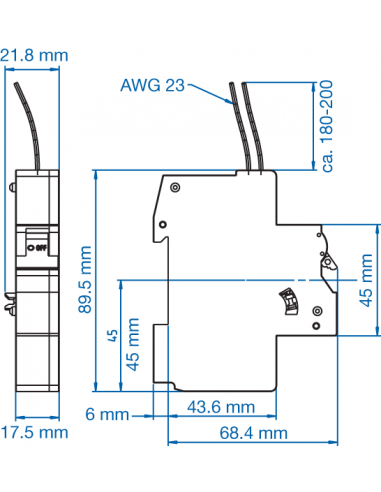 UA120UM - Undervoltage Trip