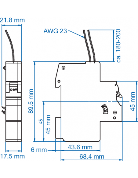 UA120UM - Undervoltage Trip