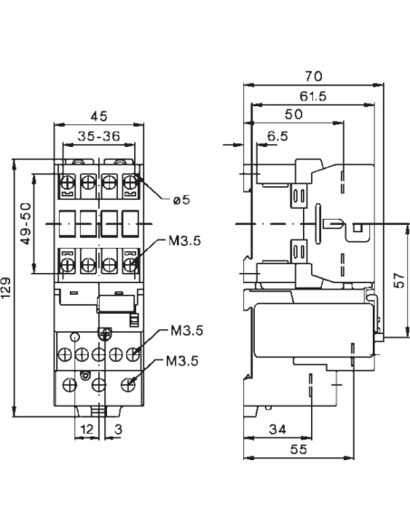 APOL3/32 32 Overload Relay - Standard