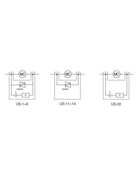 US-2 MC Overload Relay - Surge Suppression