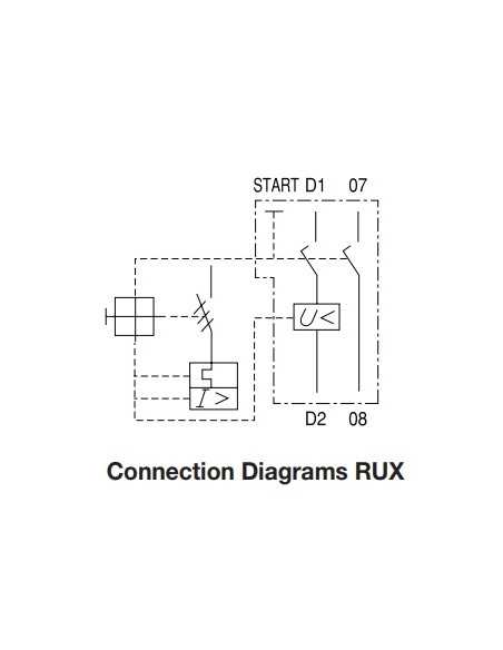 RUX-260V - Undervoltage Trips With Switches for Manual Motor Starters