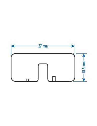 HEP4/16H Isolation Partition, Eurostrip Type HE4HN, HE6H, TSF2.5, TSF6