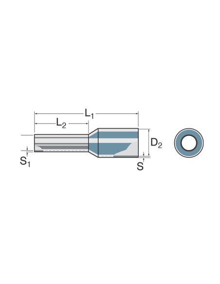FII2206M - UL Single Insulatd : 22 AWG : 0.34 mm²