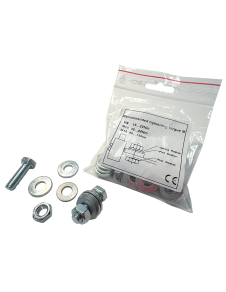 M8PP3P Terminal Bolt Set for 3 Pole 200A Motor Disconnect Switch