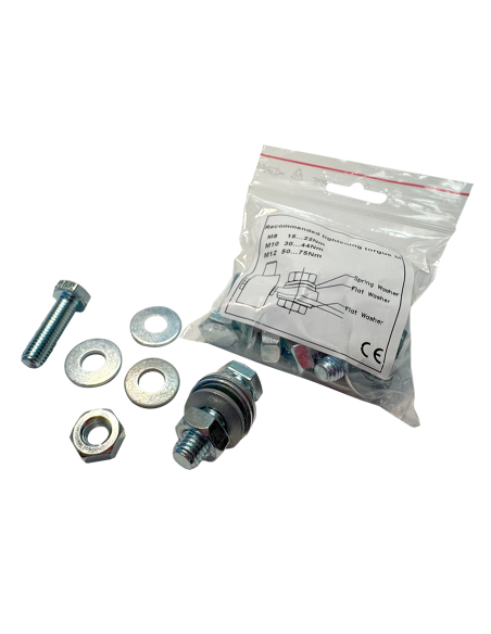 M10PP3P Terminal Bolt Set for 3 Pole 400A Motor Disconnect Switch