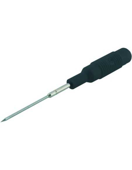 973601100 - Test Probe, Stationary tip 1mm, 4mm socket