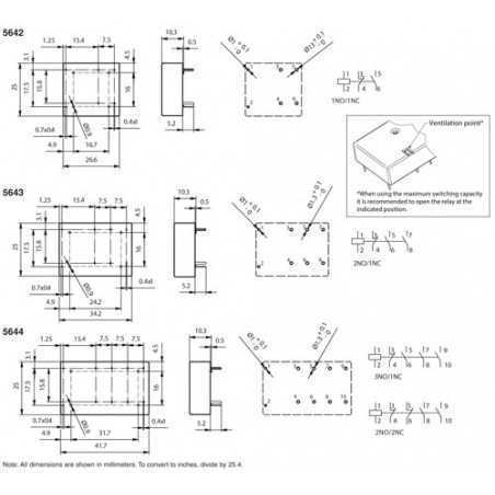 56.OA44.1222S - Safety Relay : OA 5644 : 8A : 12V : 2 NO - 2 NC