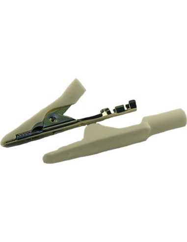 930318107 - Alligator Clip MA 1 Crimp WHITE