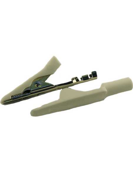 930318107 - Alligator Clip MA 1 Crimp WHITE