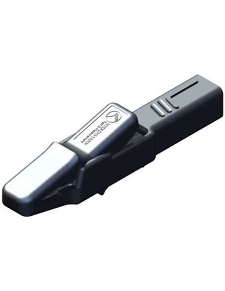 932435100 - Alligator Clip AK 2 B BLACK