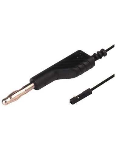 934160100 - Test Lead MAL N 4-0,64/100-0,25 BLACK