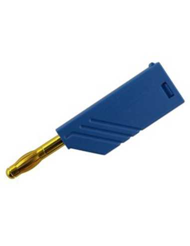 Banana Plug LAS N WS Au BLUE