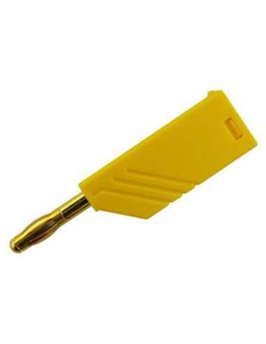 Banana Plug LAS N WS Au YELLOW
