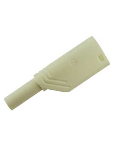 Banana Plug LAS S WS WHITE