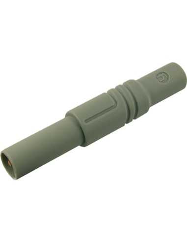 Banana Plug LAS S G GREY