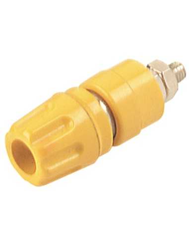 Test Socket PKI 10 A YELLOW