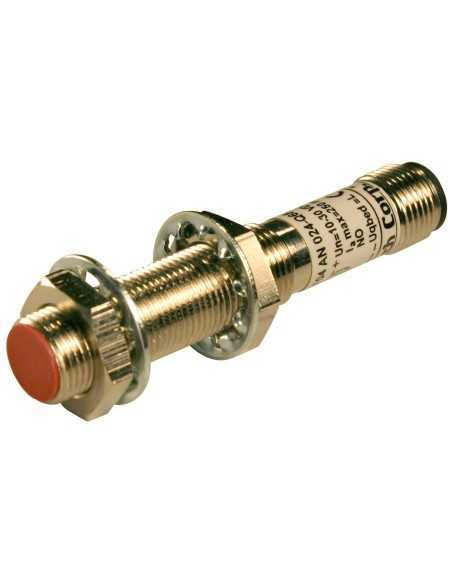 AIS12F02UP024-Q65 - M12 Flush Mount Cylindrical Sensor, DC - 3 WIRE-STANDARD