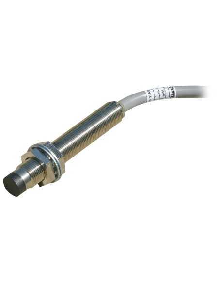 AIS12N04UP024-2M - M12 Non-Flush Mount Cylindrical Sensor, DC - 2 WIRE-STANDARD