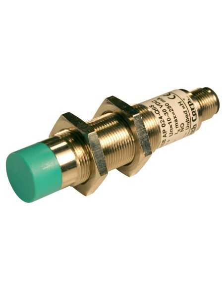 AIS18F05UP024-2M - M18 Flush Mount Cylindrical Sensor, DC - 3 WIRE-STANDARD