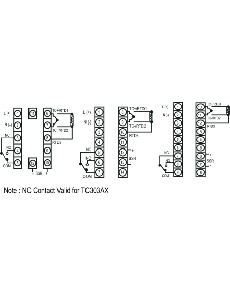 TC513AX-CU - Single Display, 1 Output Temperature Controllers|Process Controllers