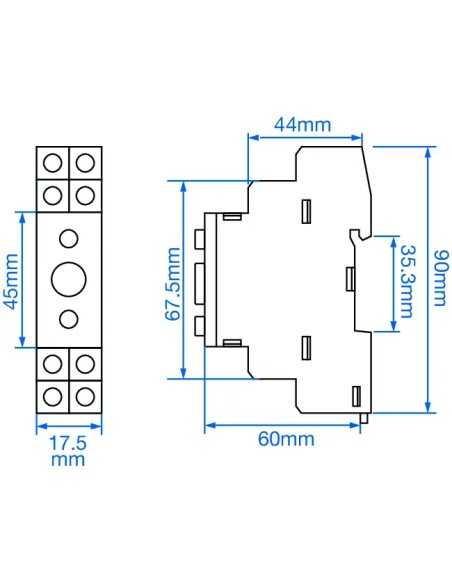600XU-A-1-CU - Analog Multifunction Timer|Process Controllers