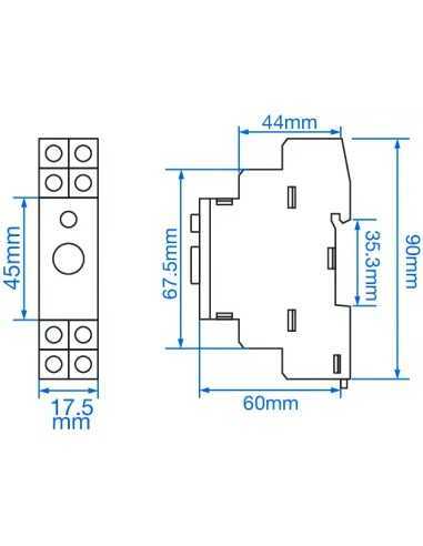 600SD-2-110-CU - Analog Star-Delta Timer|Process Controllers