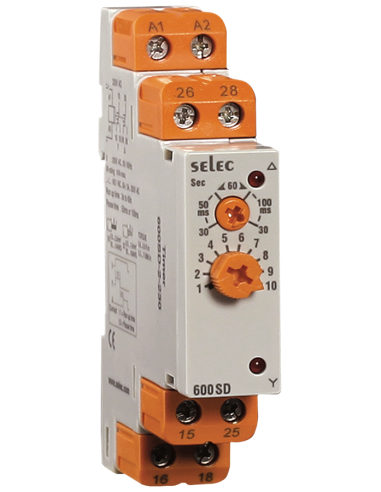 600SD-2-110-CU - Analog Star-Delta Timer|Process Controllers