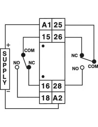 800XC-CU - Analog Cycle Timer, DPDT|Process Controllers