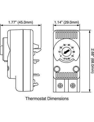 APT-HNCC - Mechanical Thermostats|Panel Accessories