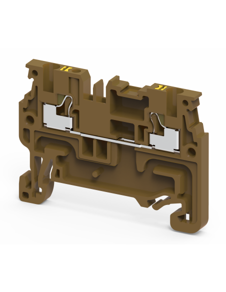 Brown - CP1.5/DB - Terminal Block|CP-Series Push-In Technology