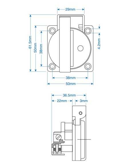 PMRBU - Panel Mount Receptacle|Receptacles
