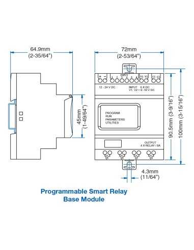 ASR-B120AC - Base Module Smart Relay|Smart Relays