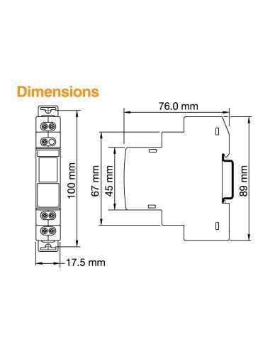 AMT12-S1 - Universal Digital Multi-Timer|Programmable Panel-Mount Digital Multi-Timer