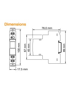 AMT8-S1 - Universal Digital Multi-Timer|Programmable Panel-Mount Digital Multi-Timer 2