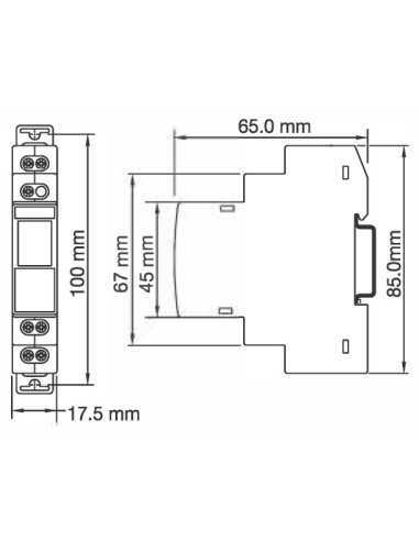 AMTAS-S1 - Universal Multi-Timer|Programmable Panel-Mount Digital Multi-Timer
