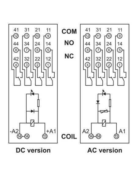 PIR4-110DC-00LD - GZM4 Socket, PIR4 Interface Relay|Home